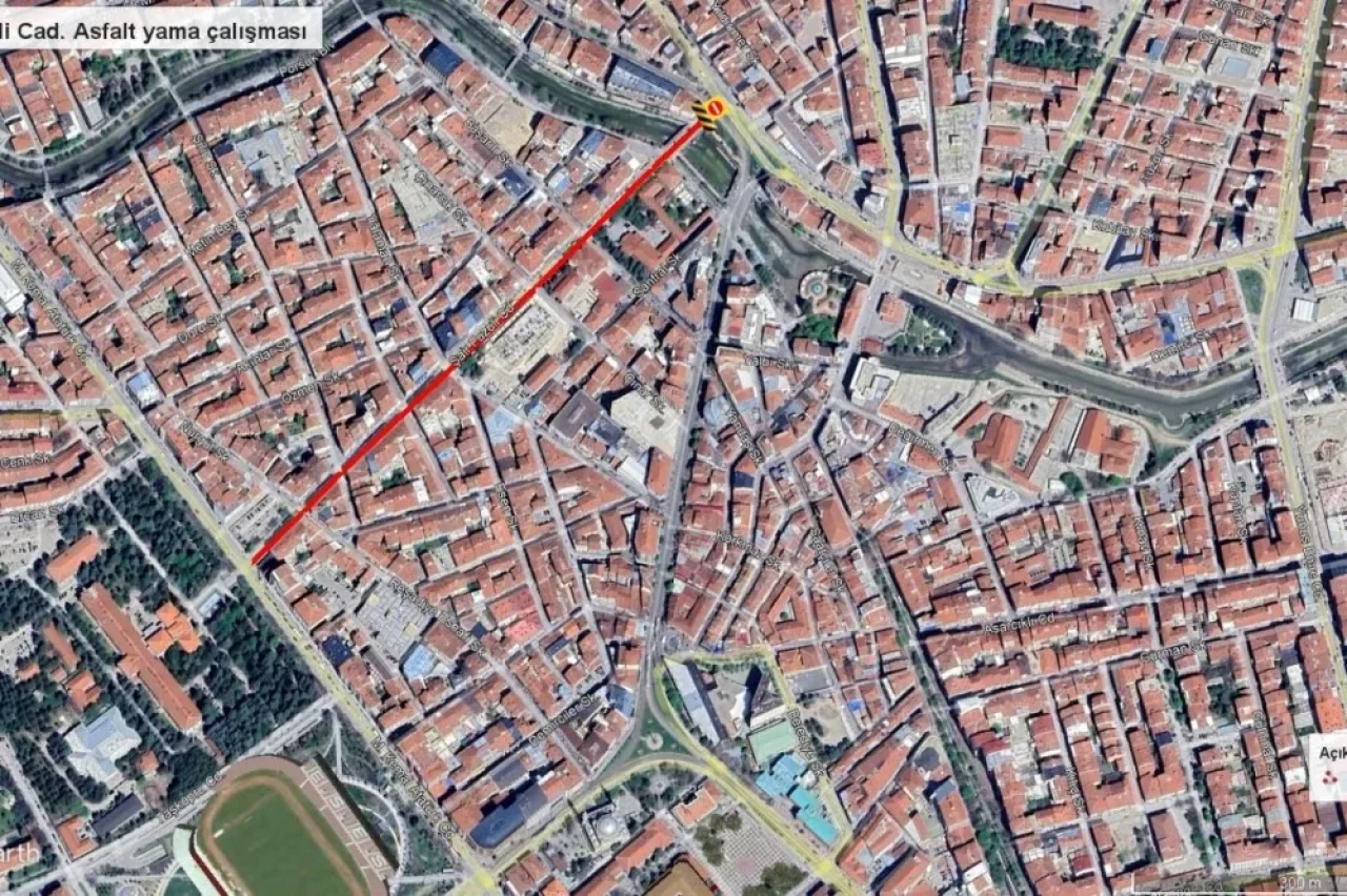 Şair Fuzuli Caddesi Bu Akşam Trafiğe Kapatılıyor