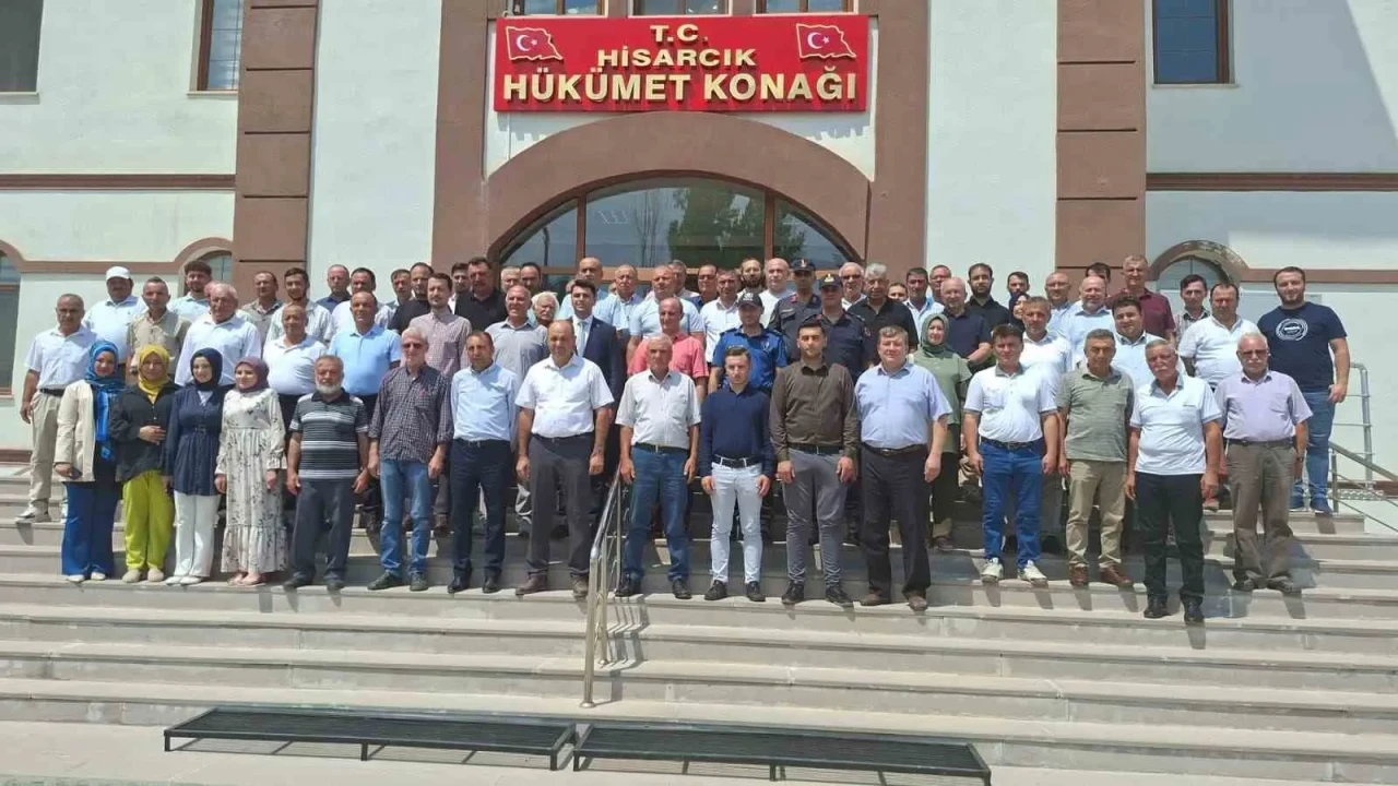 Kaymakam Bahar’dan Hisarcık’a Duygusal Veda