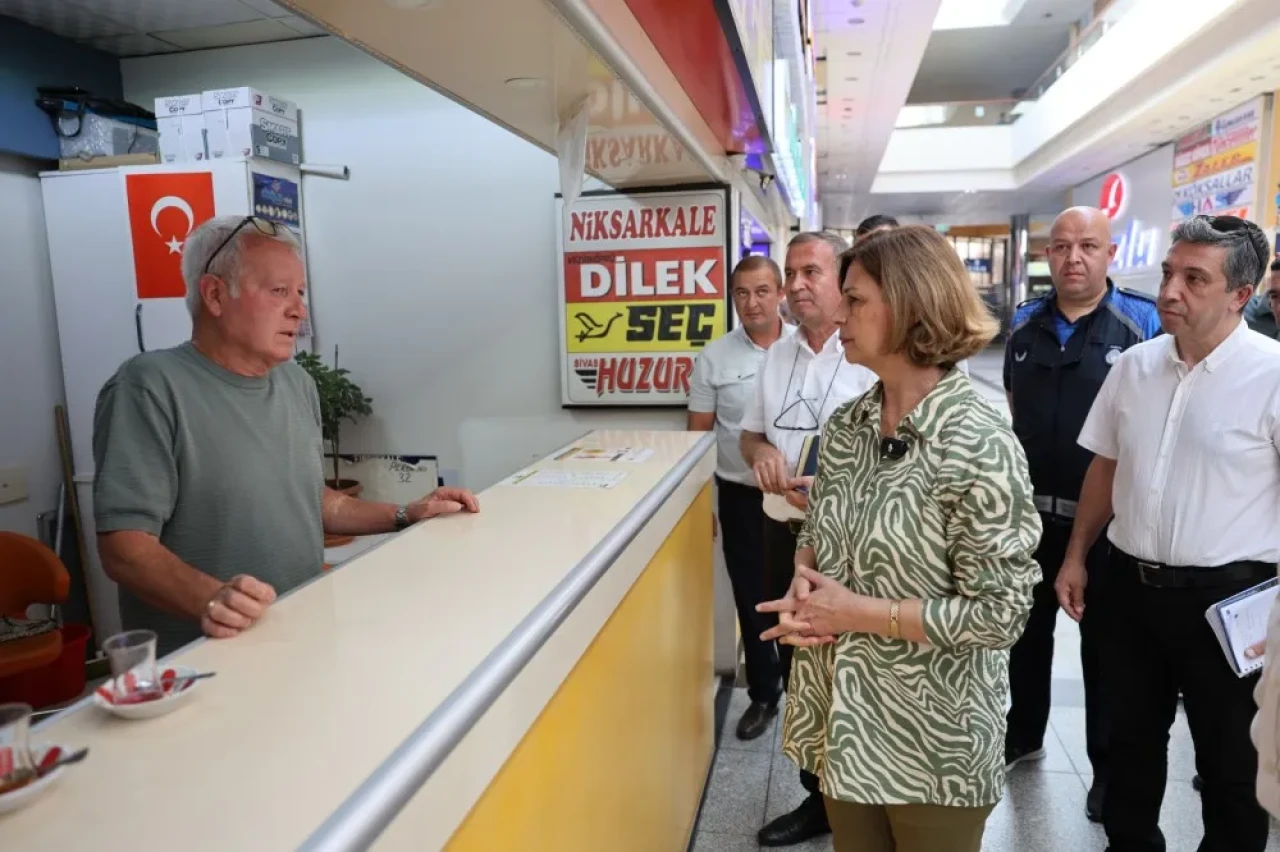 Başkan Ünlüce Otogar Esnafının Taleplerini Dinledi