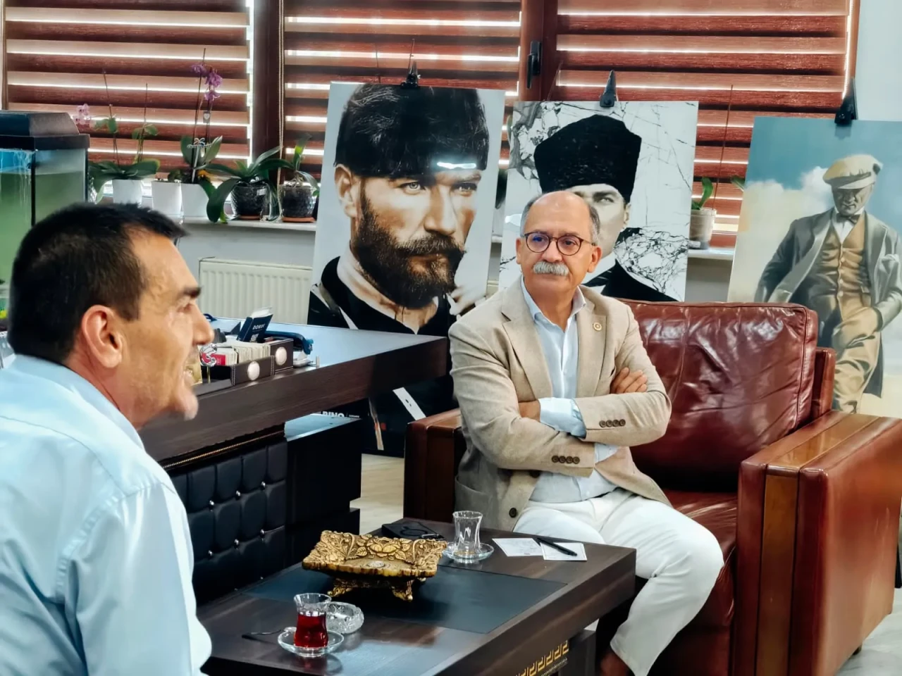 Milletvekili Arslan’dan TÜRK-İŞ’e Grev Sürecinde Destek Ziyareti