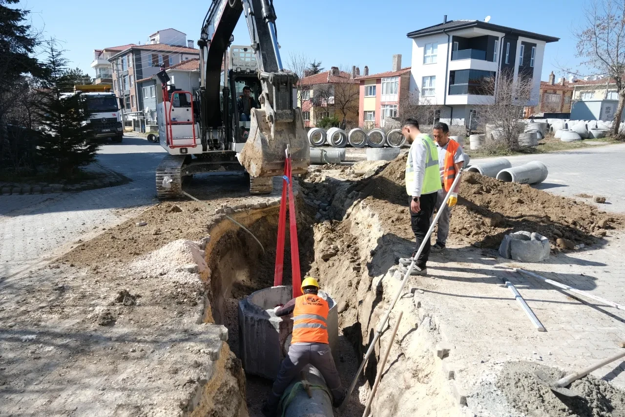 Tepebaşı’na Sağlam Altyapı: Yağmur Suyu Hattı Tamamlandı