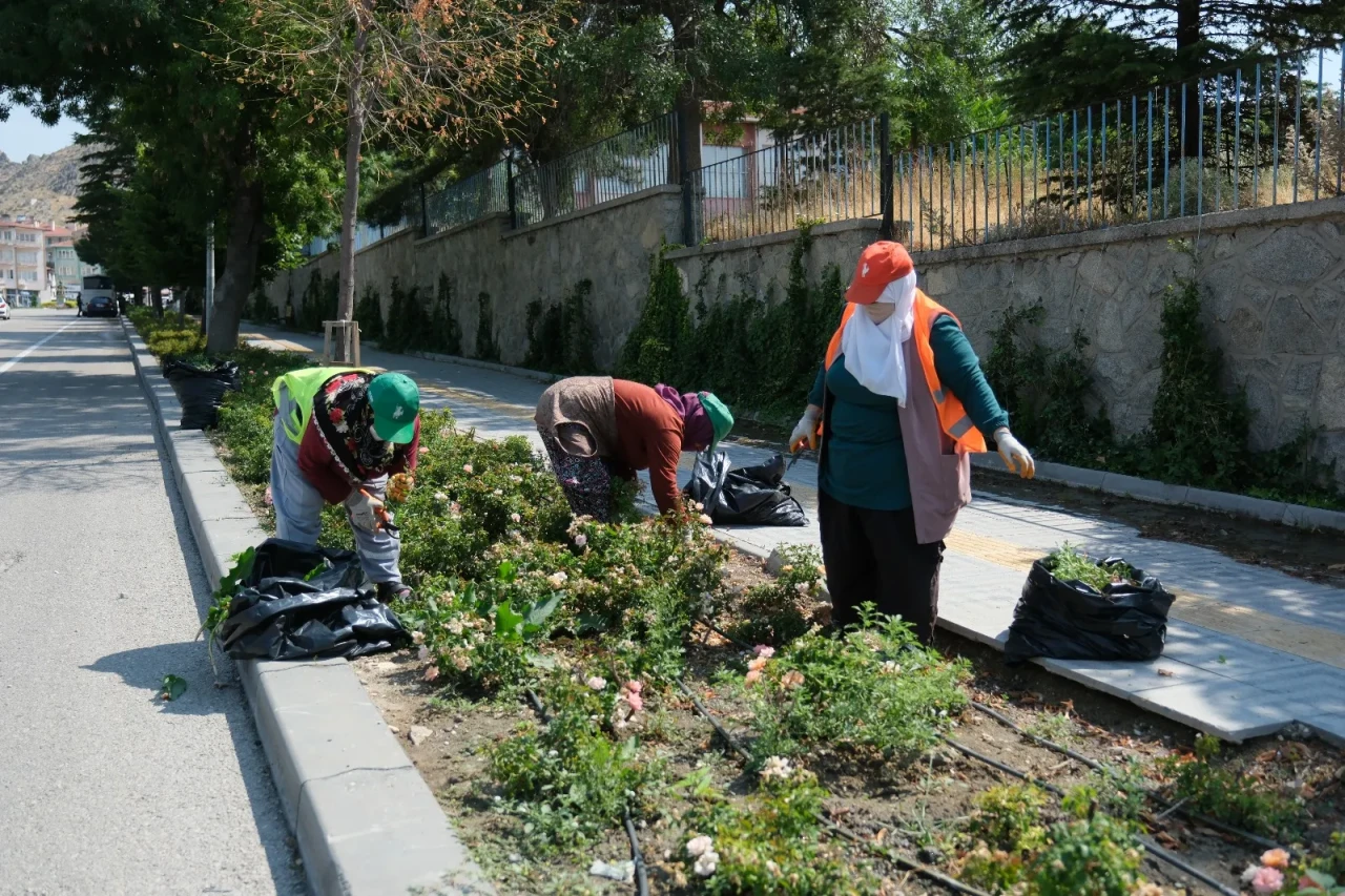 Sivrihisar’da çevre düzenleme ve temizlik çalışmaları aralıksız sürüyor