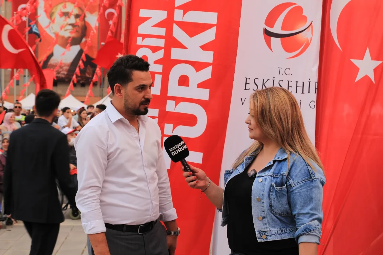 AKP Tepebaşı İlçe Başkanından 15 Temmuz Demokrasi ve Milli Birlik Töreni için "Cumhurbaşkanımızın İzinde Kefenimizi Giyerek Çıktık" İfadesi