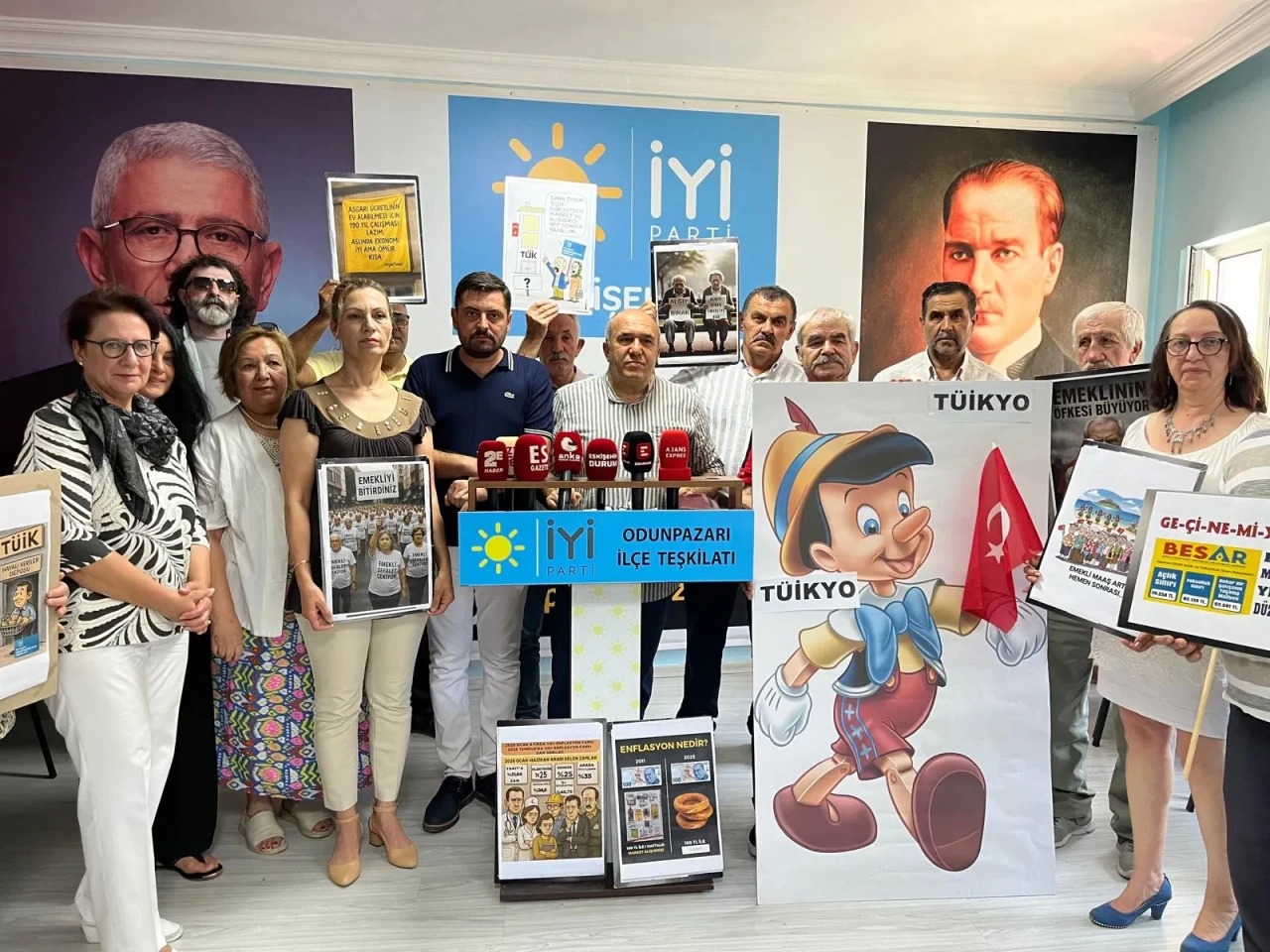 İyi Parti’den Sert Çıkış: TÜİKYO’nun Burnu Uzuyor
