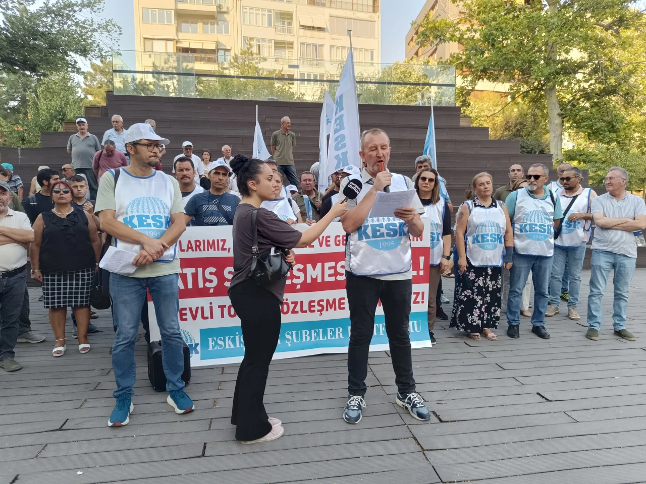 KESK’ten TİS çıkışı: “Sefalet sözleşmesine karşı omuz omuza!”