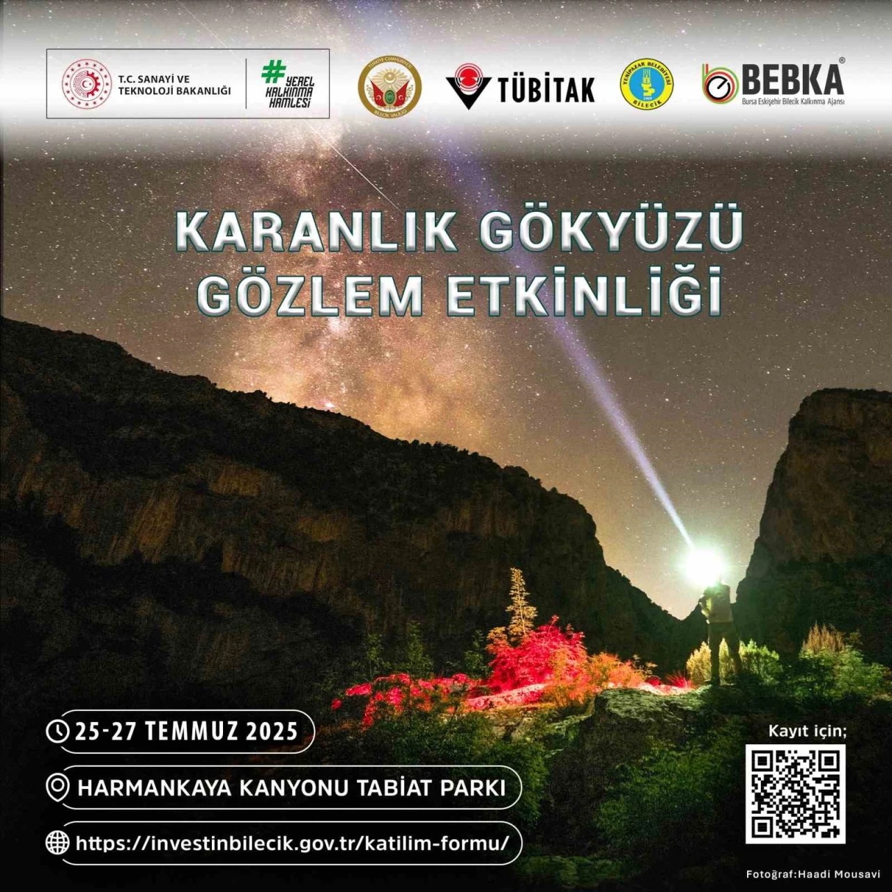 Harmankaya'da Astronomi Gözlemleri İçin Toplanacaklar!