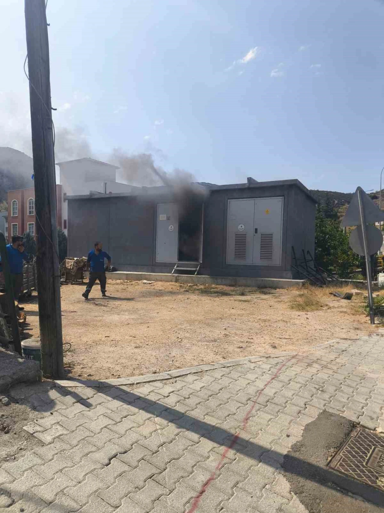 Bilecik'te Trafo Yangını Paniğe Neden Oldu