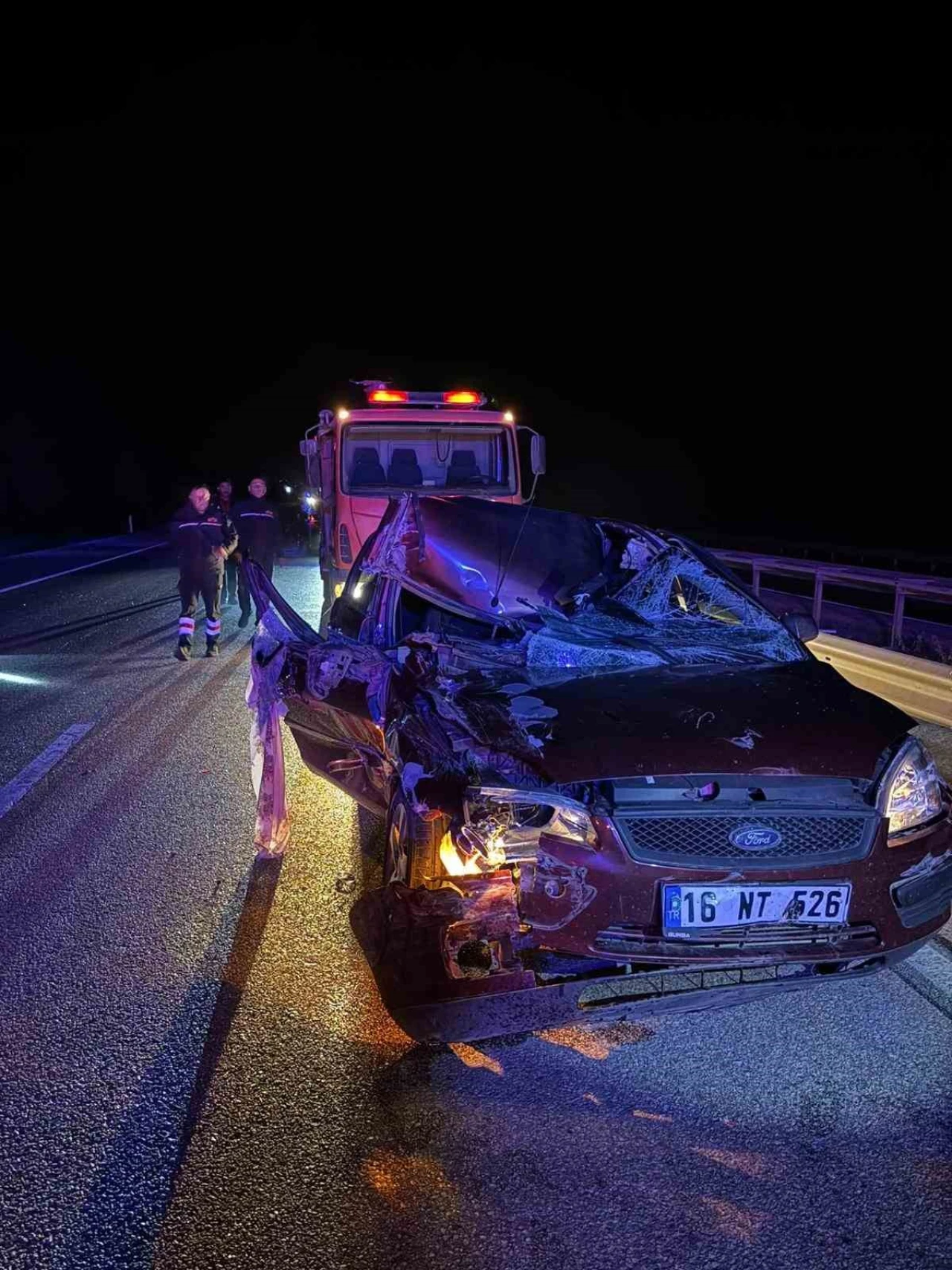 Gökçalan Yakınlarında Feci Kaza: Yaralılar Ambulansla Hastaneye Kaldırıldı