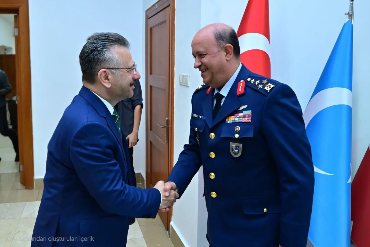 Orgeneral Güneykaya’dan Vali Aksoy’a Veda Ziyareti