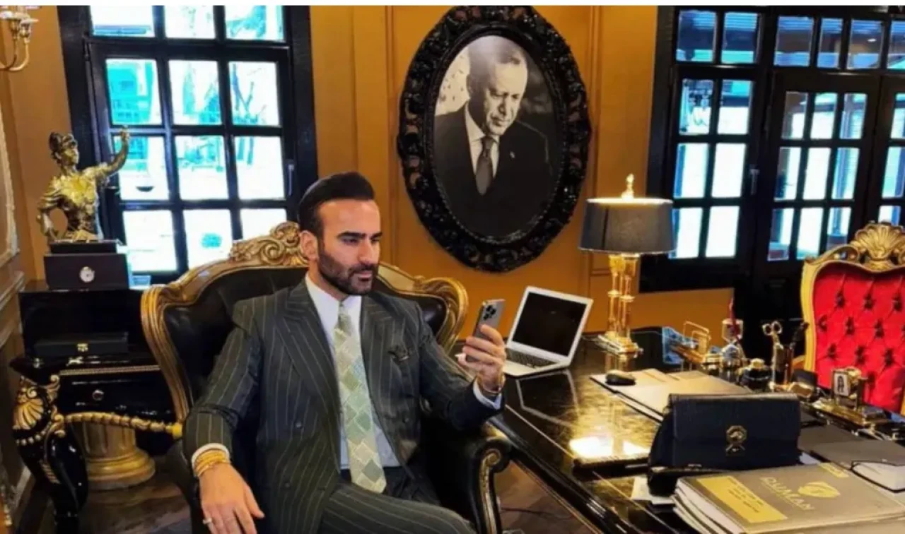 Altın varaklı odasındaki Cumhurbaşkanı Erdoğan fotoğrafıyla gündem olmuştu: Eskişehirli Avukat gözaltına alındı