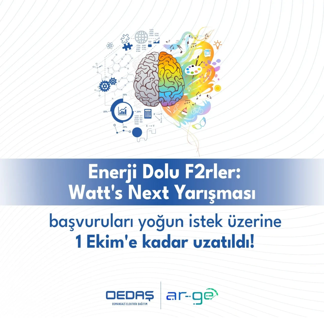 OEDAŞ’ın “Enerji Dolu Fikirler” Yarışmasının Başvuru Süresi 1 Ekim’e Uzatıldı