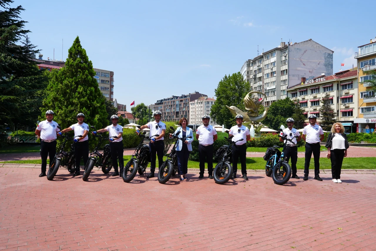 Eskişehir’de Bisikletli Zabıta Dönemi Başladı