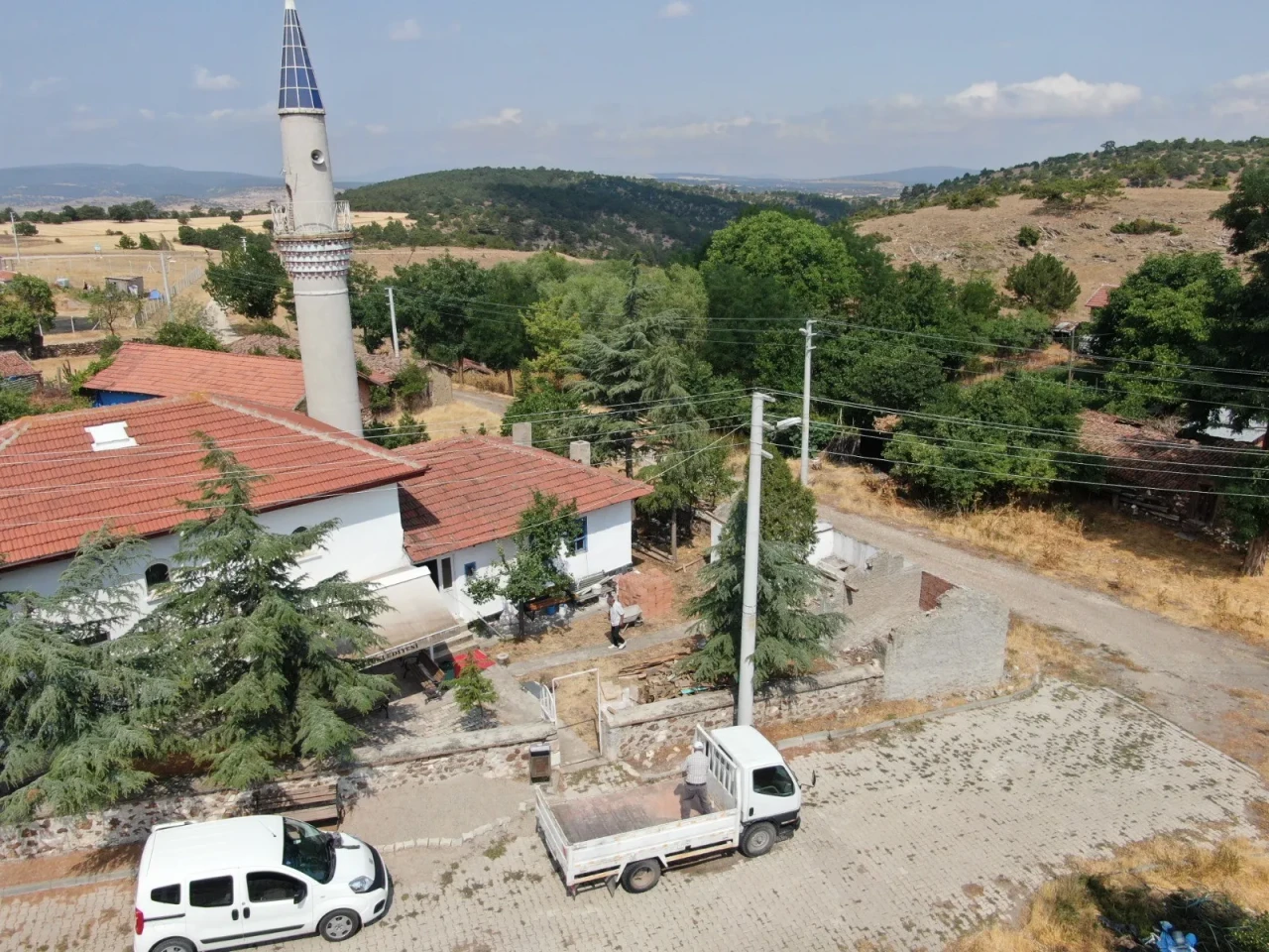 Yukarıkuzfındık Mahallesi Camisinin Şadırvanı Yenileniyor