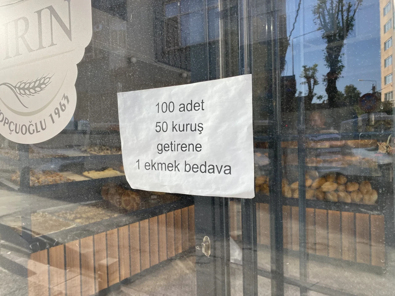 Eskişehir’de Fırıncıdan İlginç Kampanya