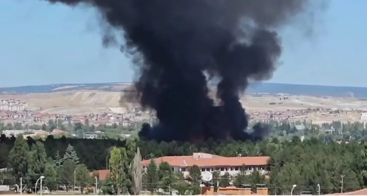 Kütahya Hava Er Eğitim Tugay Komutanlığı Yemekhanesinde Yangın
