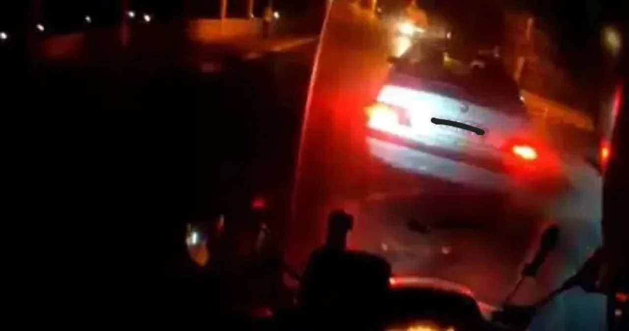 Sahte Plakalı Araçla Mahallede Huzursuzluk Yarattılar