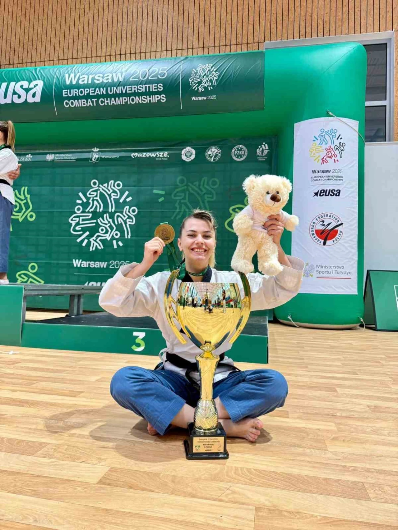 Başarıya Doymuyor: Eskişehirli Sporcu 7. Kez Avrupa Şampiyonu Oldu