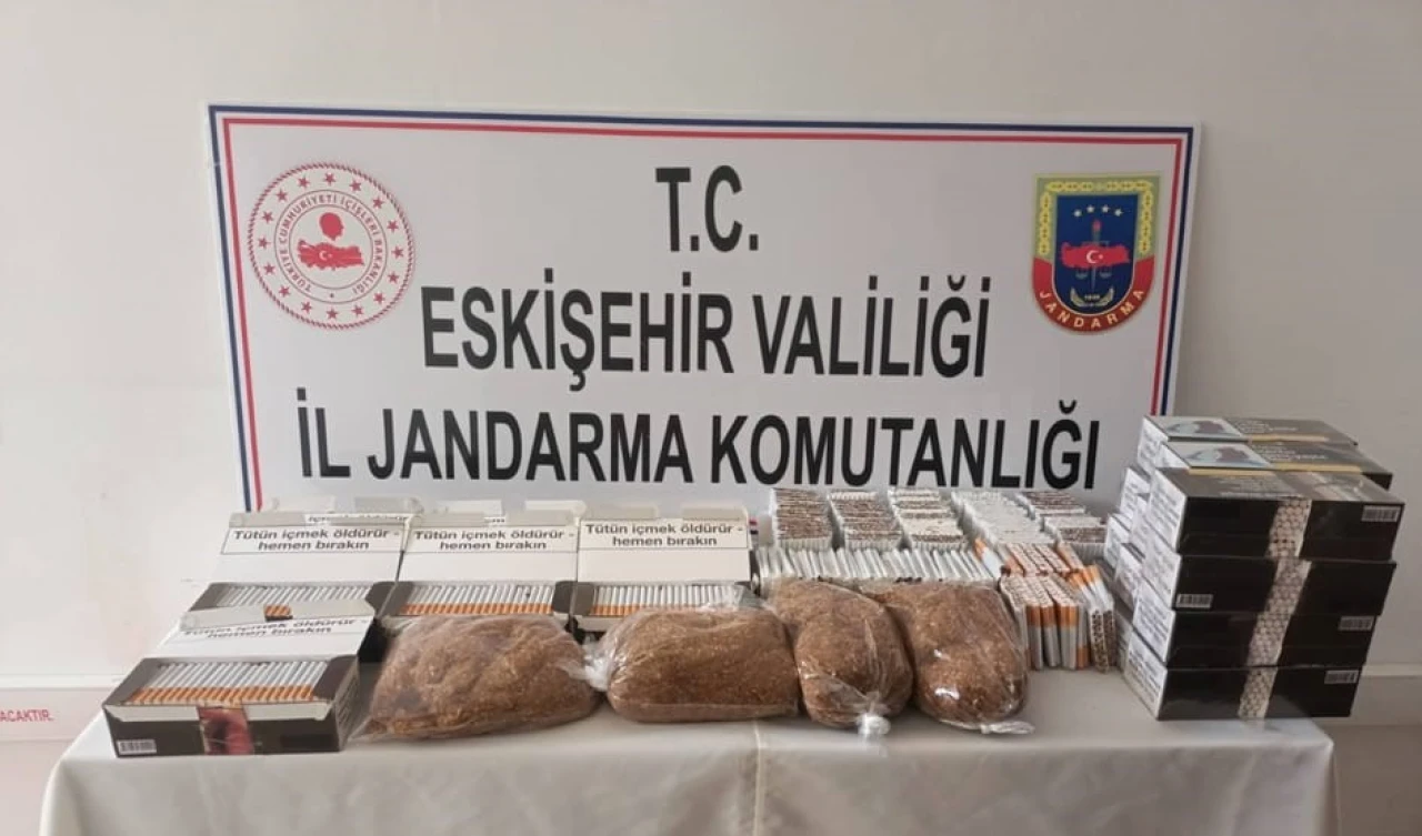 Eskişehir’de Jandarmadan Kaçak Tütün Operasyonu