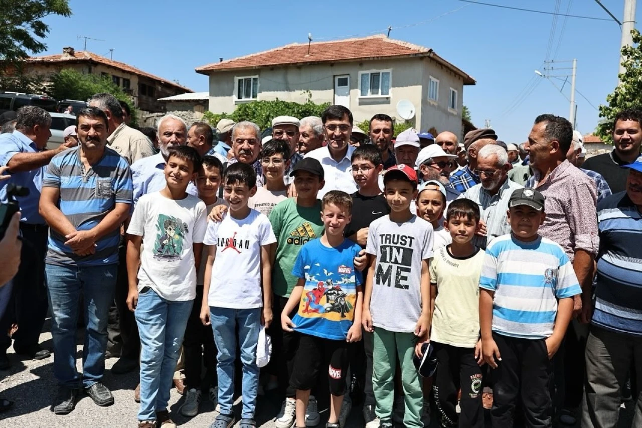 Başkan Eyüp Kahveci, Kırgıllı’da Yağmur Duasına Katıldı