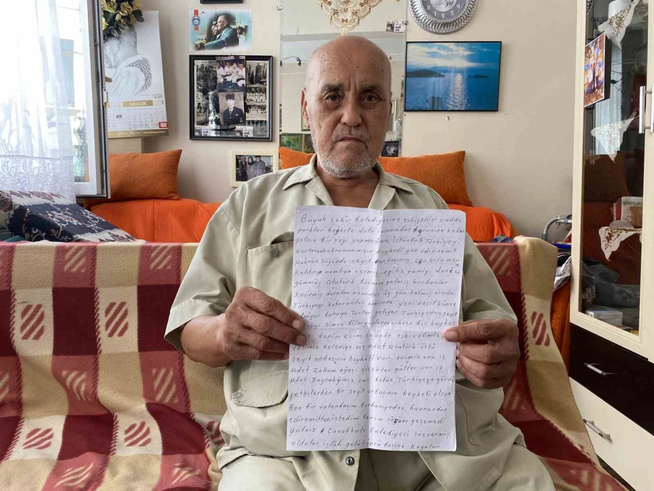 83 Yaşındaki Memduh Amca’dan Eskişehir’e Anlamlı Talep: “Seyit Onbaşı’nın Heykeli Yapılsın”