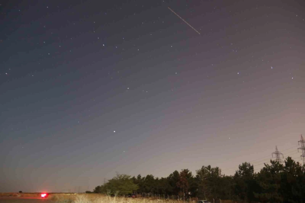 Eskişehir’de Perseid Meteor Yağmuru Büyüledi