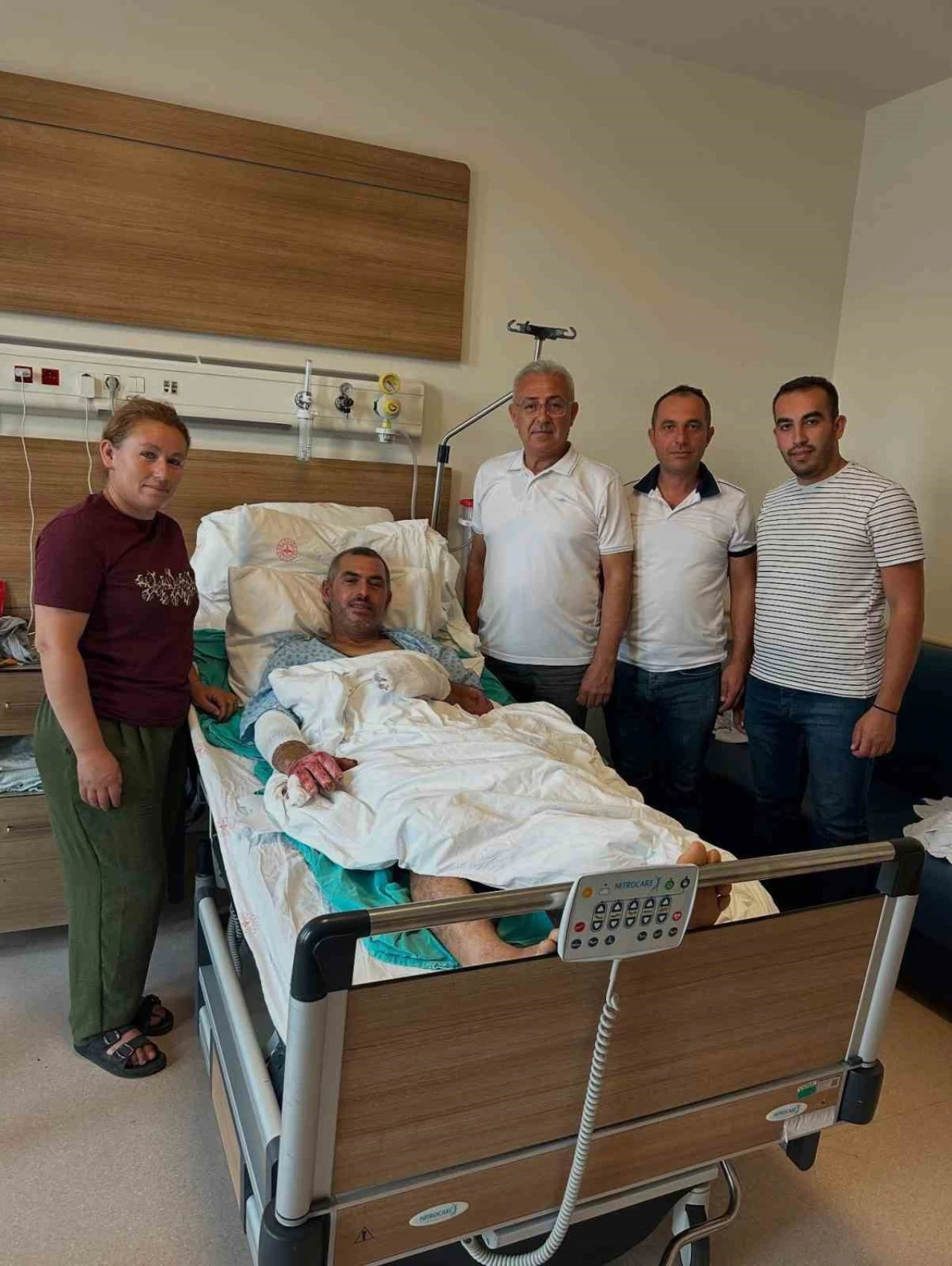 Seyitgazi’deki Yangında Yaralanan Kahraman Orman İşçisi Kader Dereli Tedavi Altında