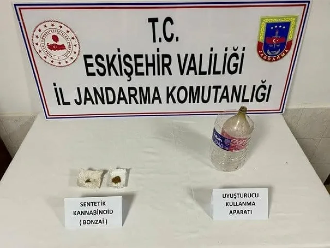 Eskişehir’e Uyuşturucu Getiren 2 Şüpheli Jandarmaya Yakalandı