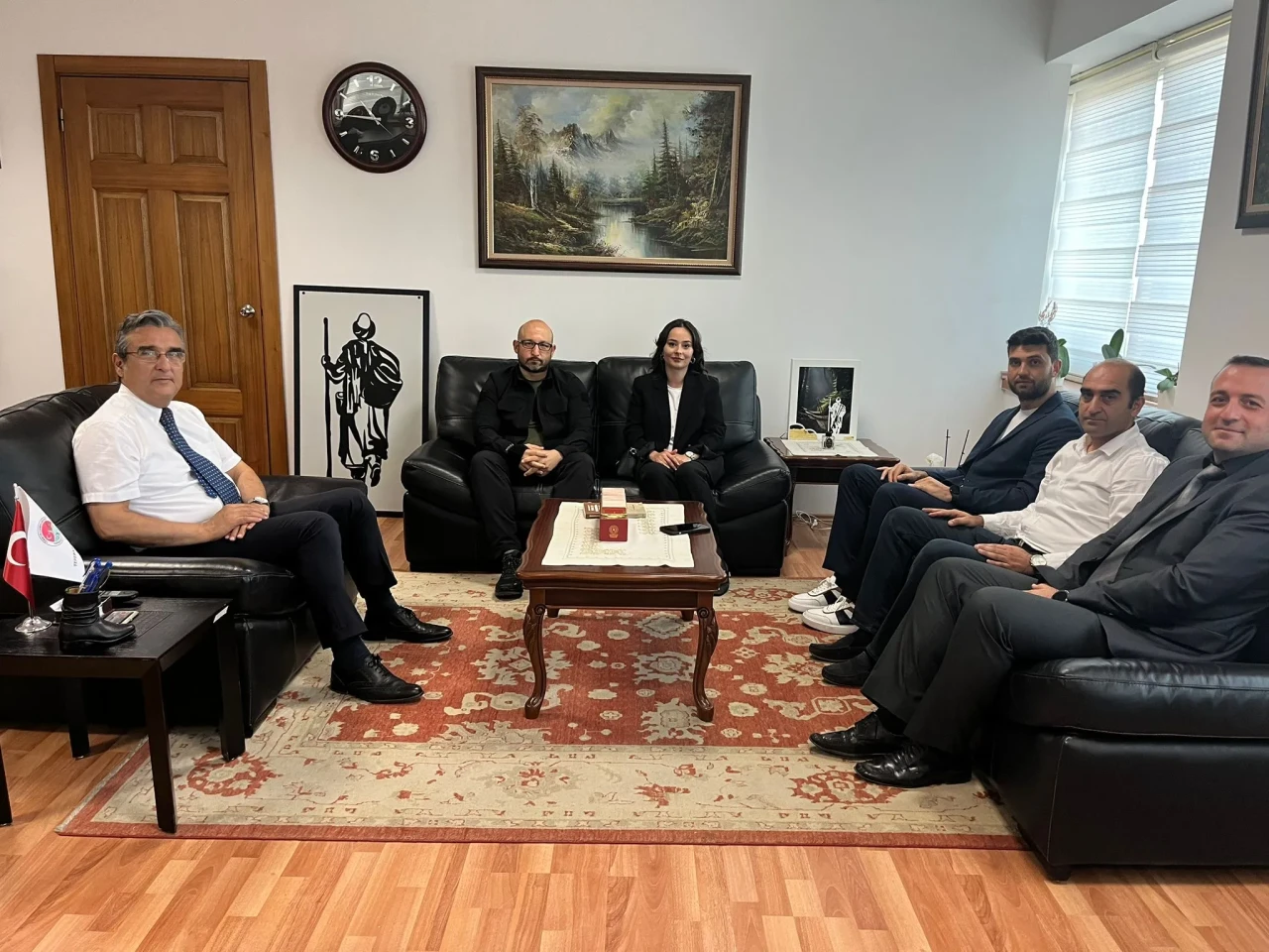 İnisiyatif Derneği’nden Tepebaşı Kaymakamı’na Ziyaret