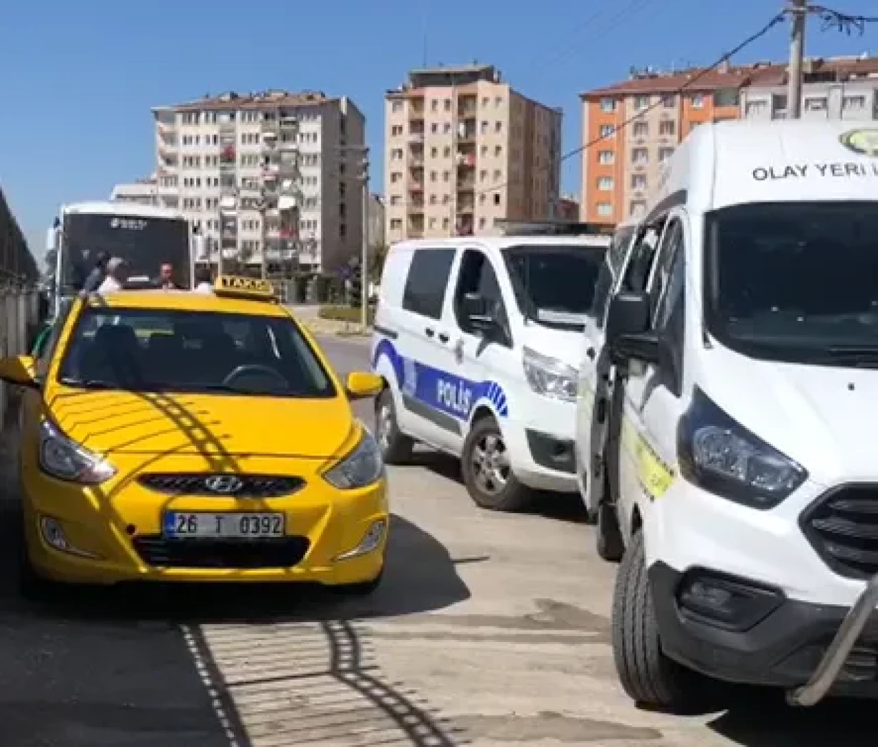 Eskişehir’de ticari takside ölü bulundu