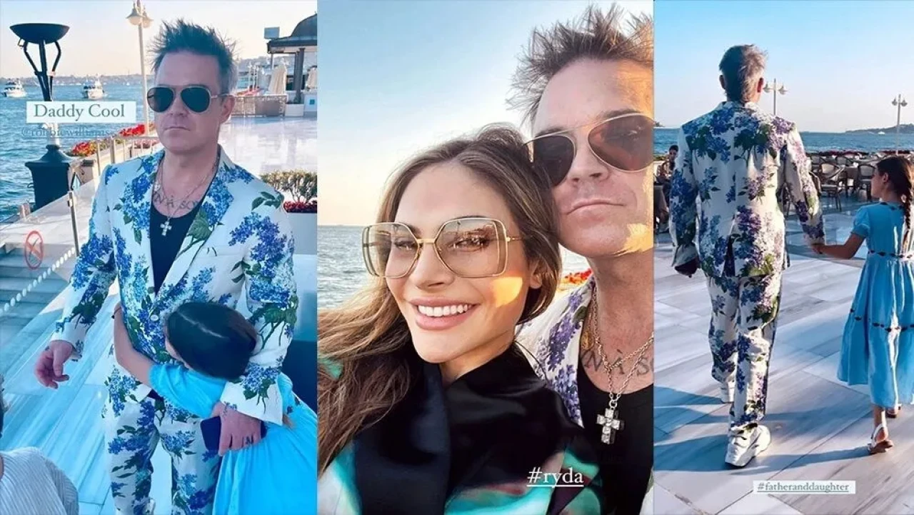 Robbie Williams'ın Türk eşi Ayda Field kimdir, İstanbul'a neden geliyor?