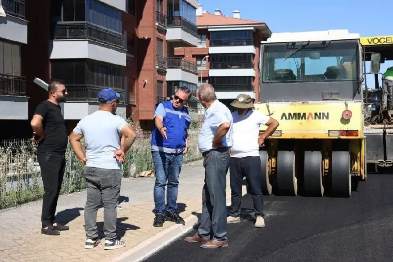 Odunpazarı’nda Sümer Mahallesi Üstyapı Çalışmaları Hızla Devam Ediyor