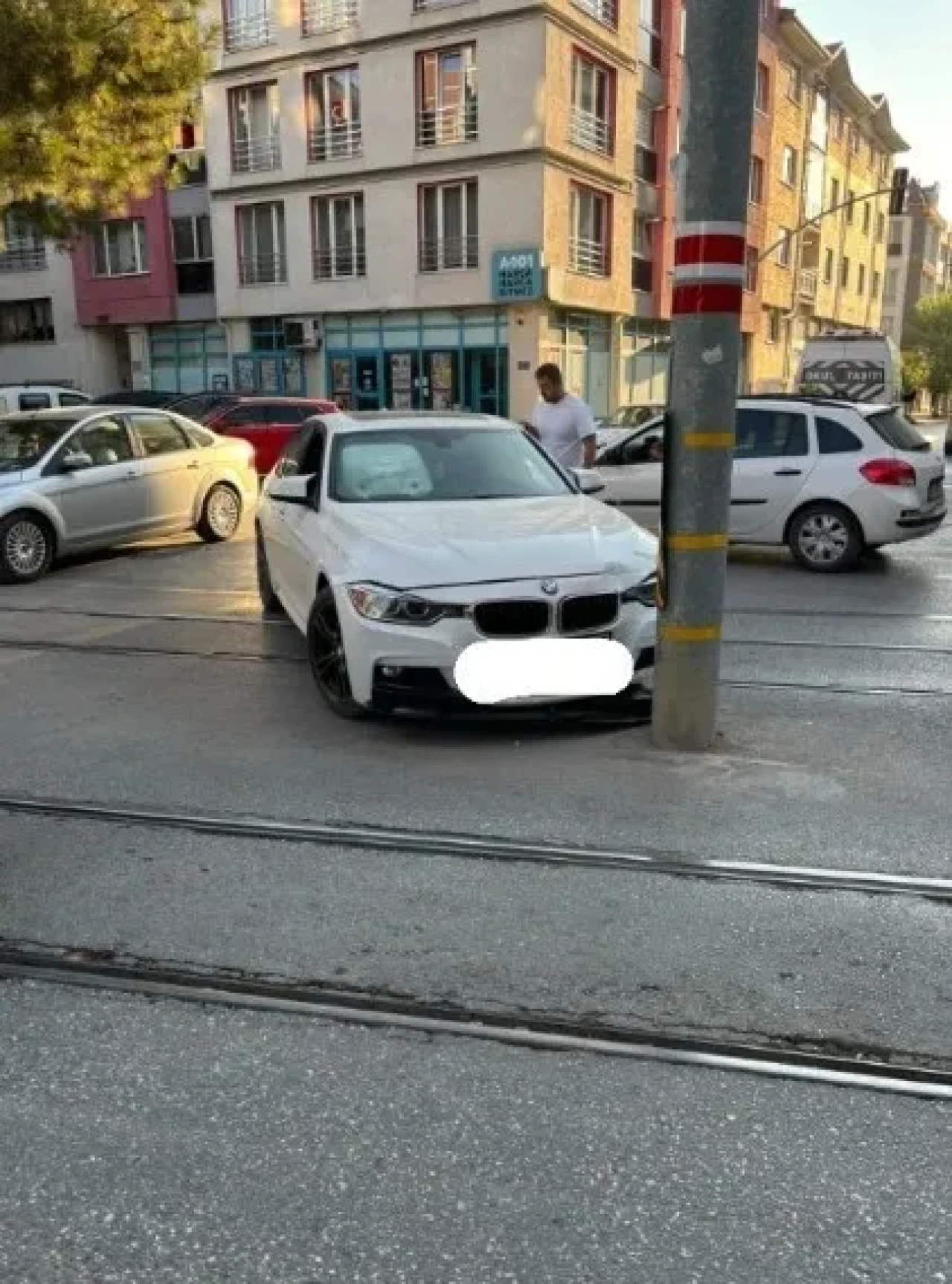 Eskişehir’de Trafik Kazası Tramvay Seferlerini Aksattı