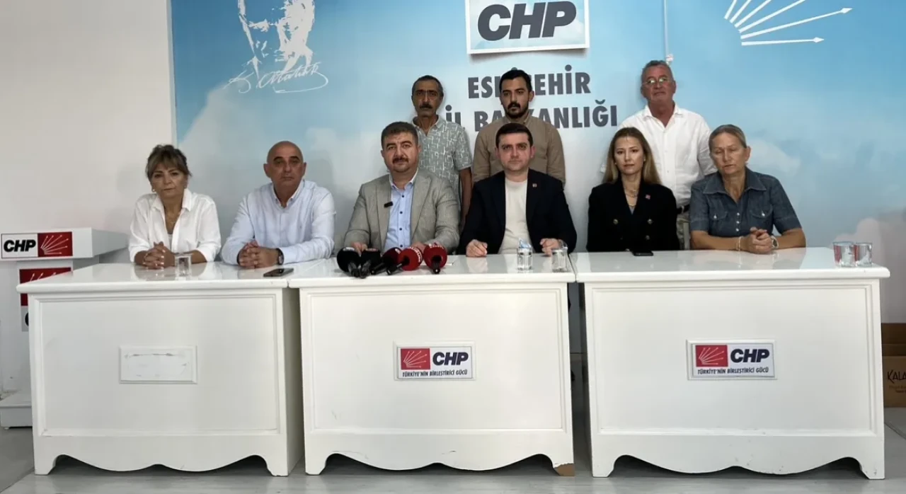 CHP Eskişehir İl Başkanlığı’ndan 4 Eylül Basın Açıklaması