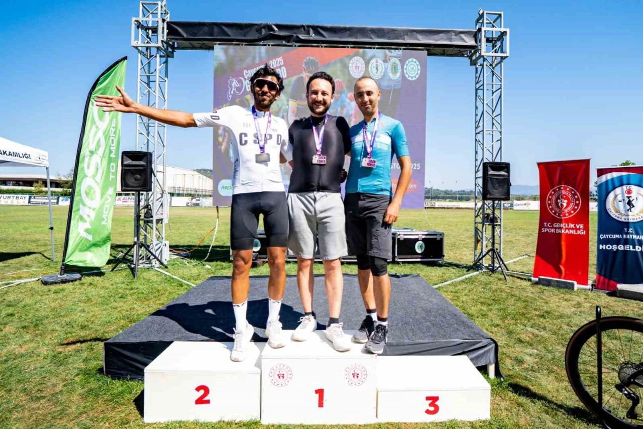 Çaycuma Granfondo’da 150 Sporcuyu Geride Bırakan Eskişehirli Sporcu