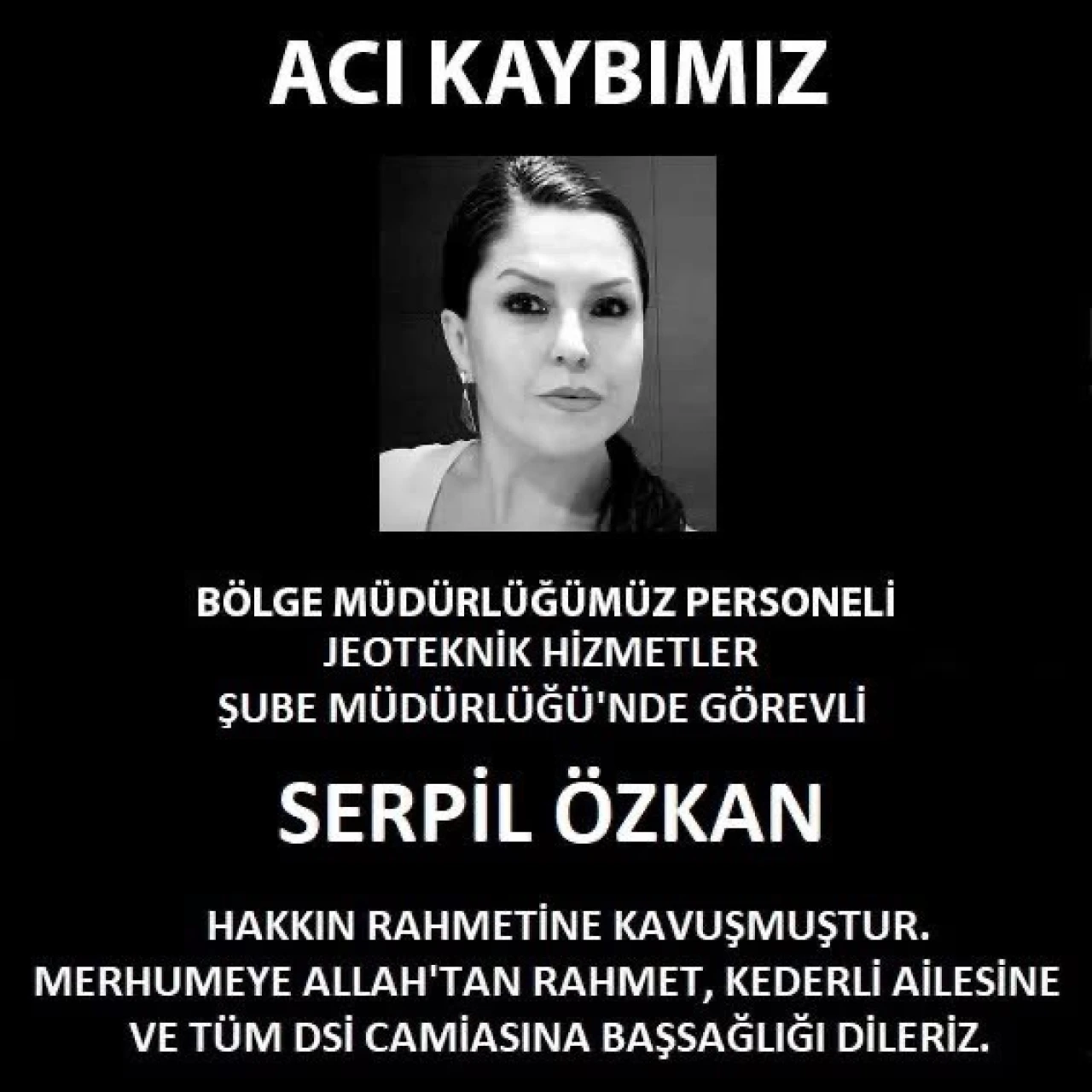 Kazada hayatını kaybeden kadının mühendis olduğu ortaya çıktı