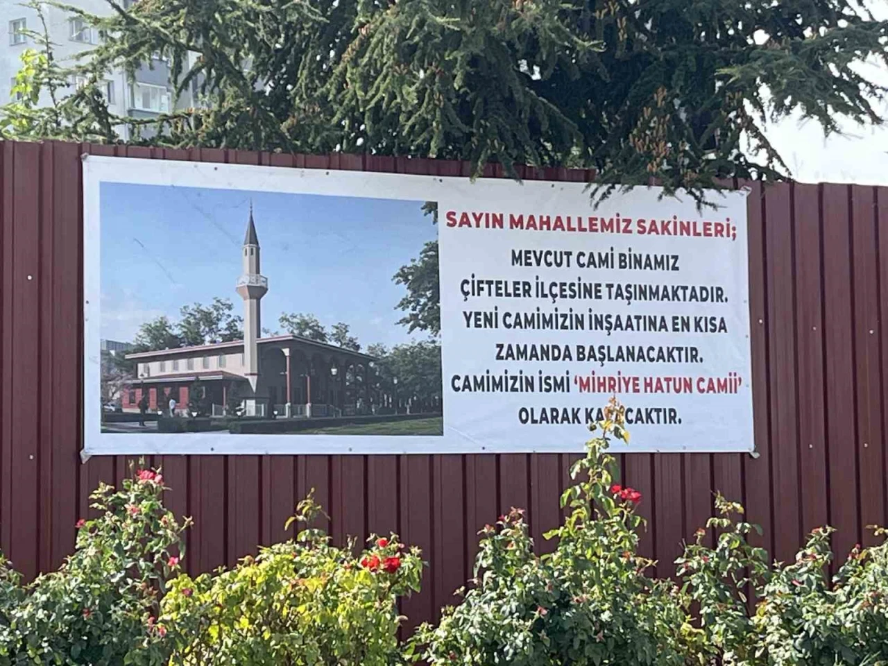 Eskişehir’de Mıhriye Hatun Camii Çifteler’e Taşınıyor