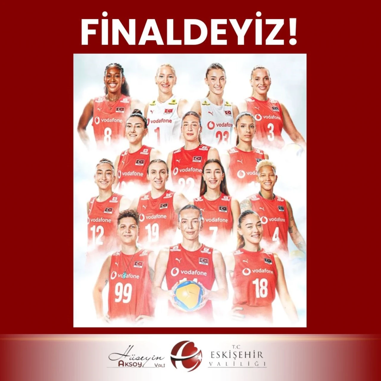 Vali Hüseyin Aksoy’dan Filenin Sultanları’na Tebrik
