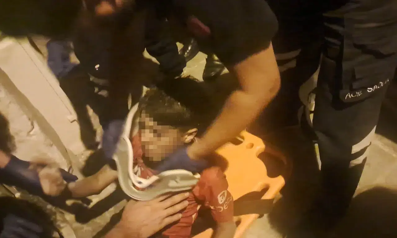 Kilis'te bahçedeki su kuyusuna düşen çocuk ekiplerin zamanla yarışı sonucu kurtarıldı