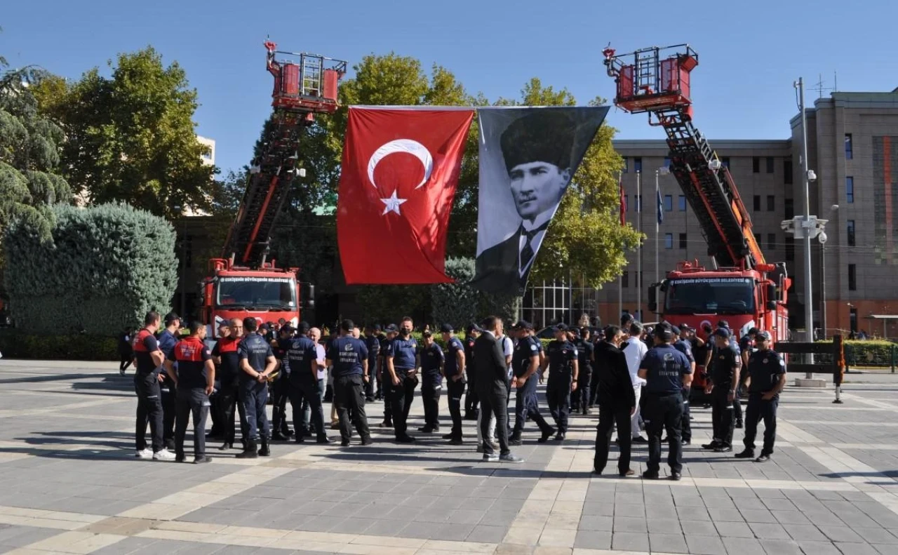 Eskişehir&#8217;de İtfaiyelerin Kuruluş Yıl Dönümü Kutlamaları