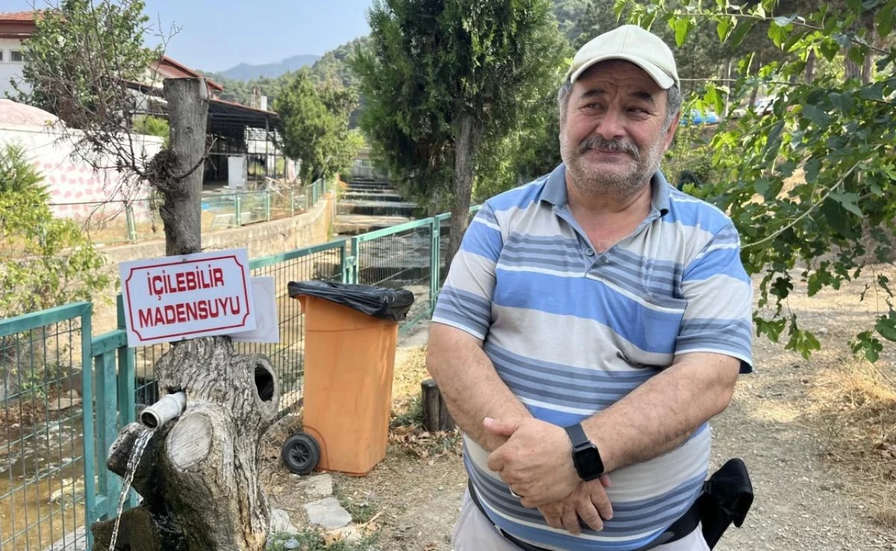 Eskişehir&#8217;de Çeşmeden Maden Suyu Akıyor!