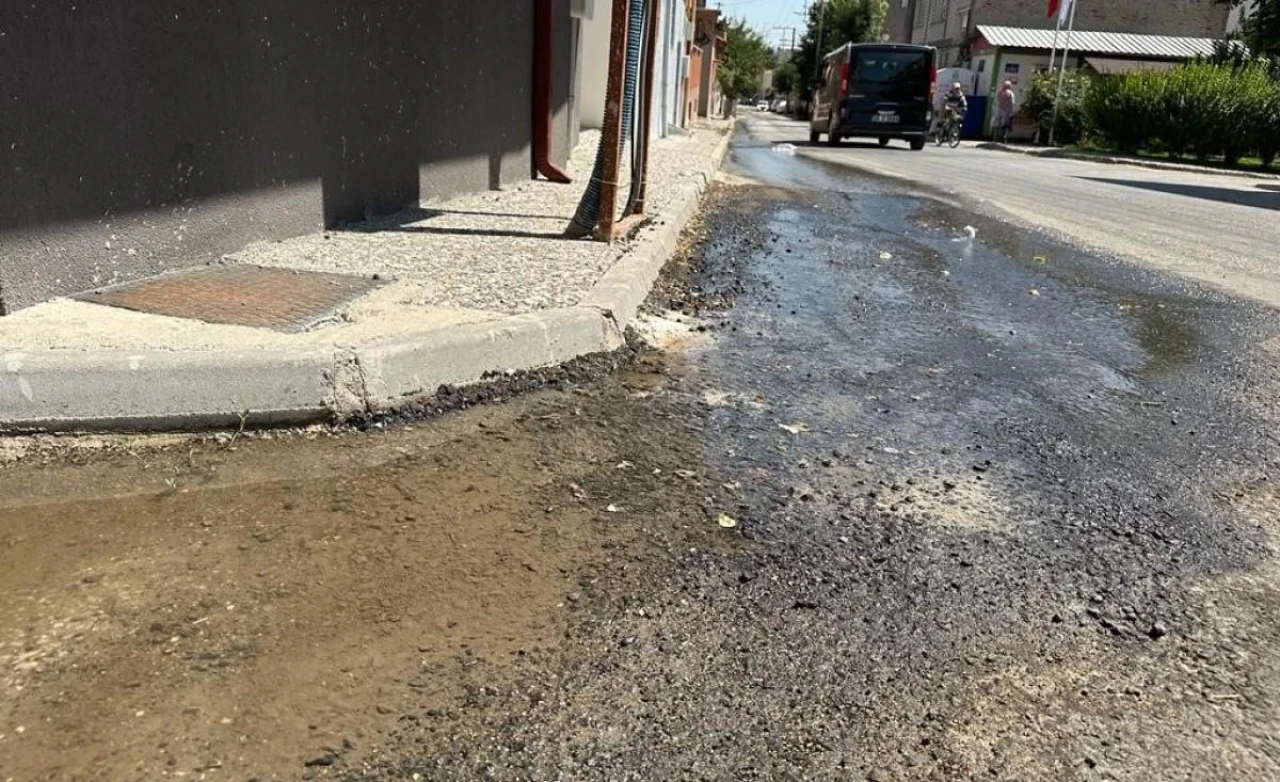 Eskişehir’de O Mahallede Su Boşa Akıyor!
