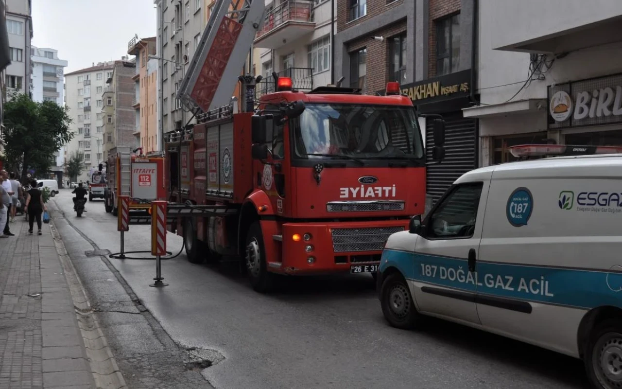 Eskişehir&#8217;de Bir Fırında Çıkan Yangın Endişelendirdi!