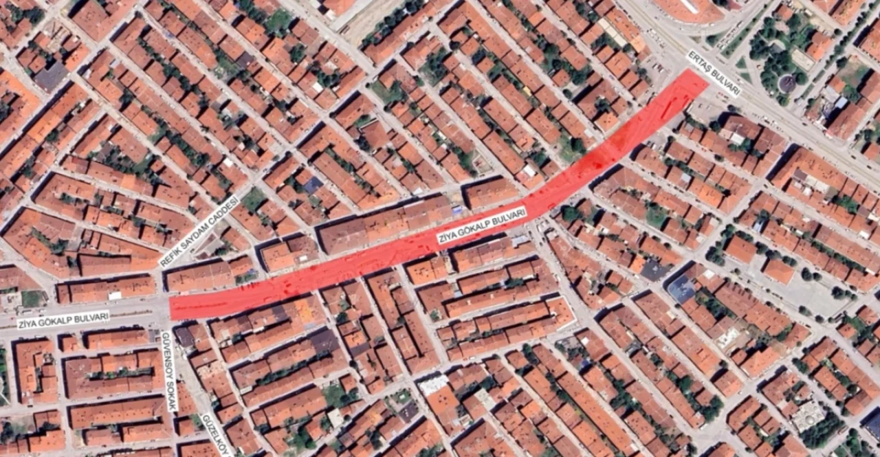 Eskişehir&#8217;deki O Bulvar Genişletilecek