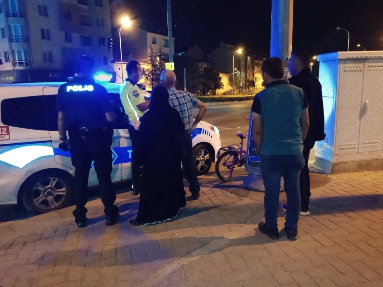 Eskişehir’de Süratli Sürücü Bisikletli Kız Çocuğuna Çarptı