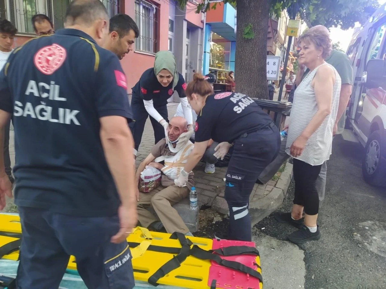 Eskişehir’de Bir Araç Engelli Vatandaşa Çarptı