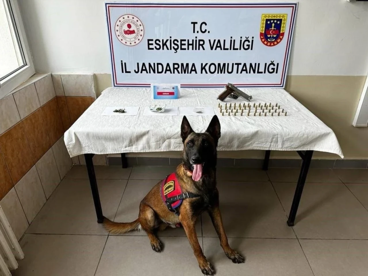 Eskişehir’de Mezarlığa Uyuşturucu Ekenler Yakalandı