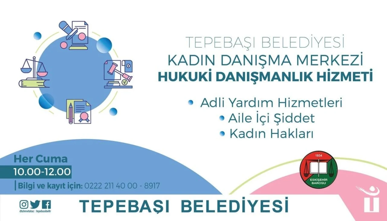 Eskişehir’de Kadınlara Ücretsiz Hukuki Danışmanlık Hizmeti