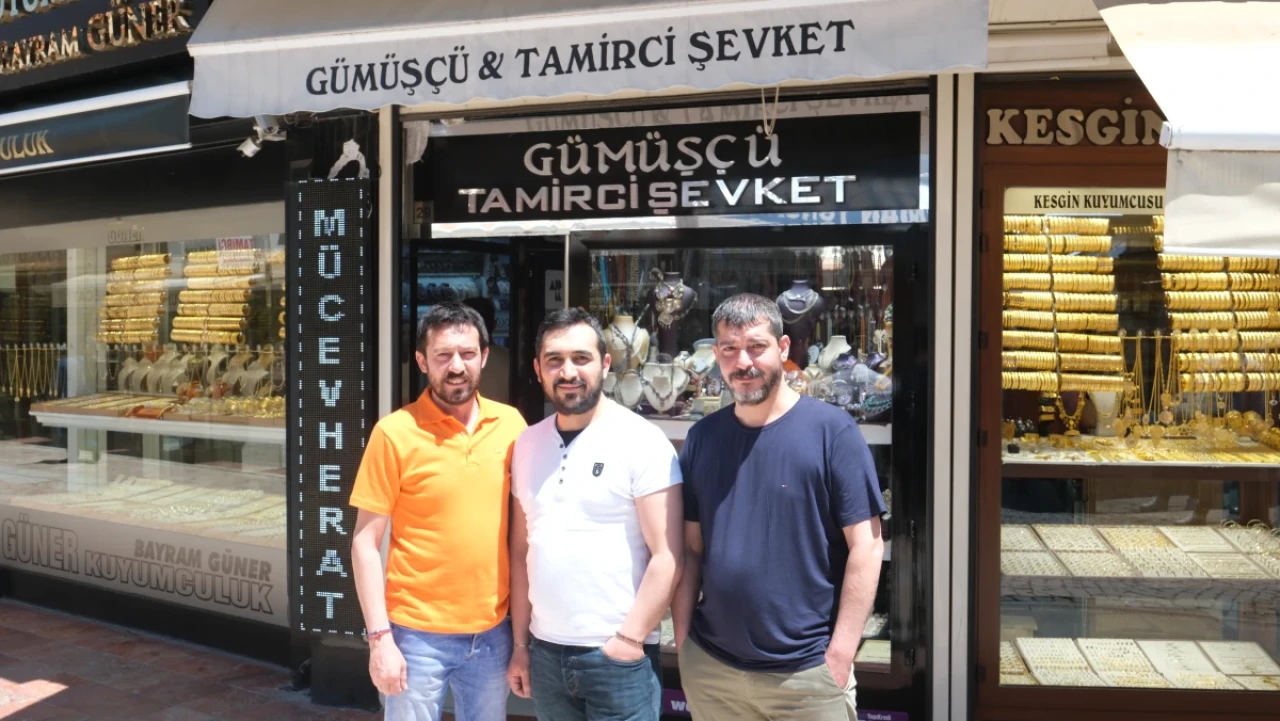 Eskişehir&#8217;de Baba Mesleği Gümüşçü Tamirci Şevket