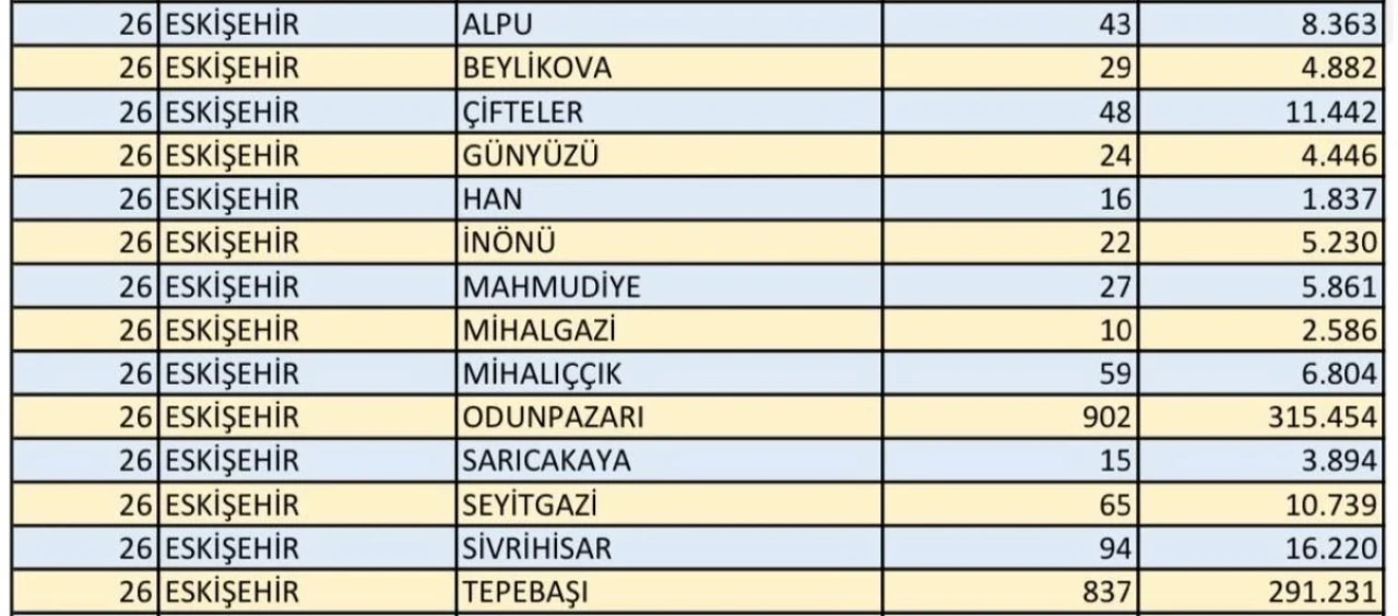 Eskişehir’de Seçmen ve Sandık Sayısı Açıklandı