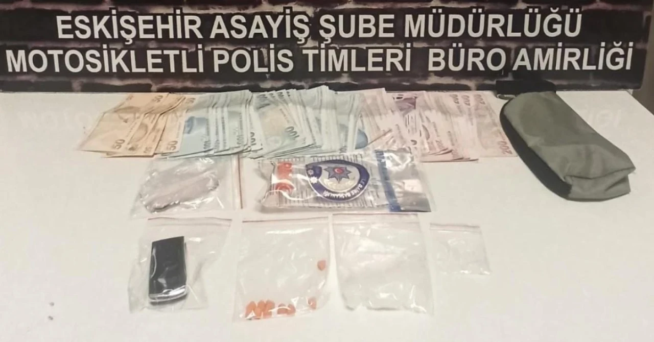 Eskişehir&#8217;de Uyuşturucuyla Gözaltına Alınan Şahıs Tutuklandı